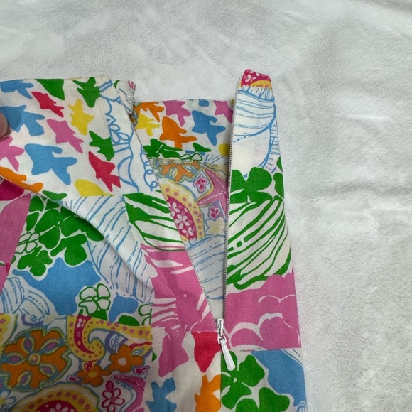 Rare Lilly Pulitzer Colorful Patterned Women's Skort - Picture 10 of 11
